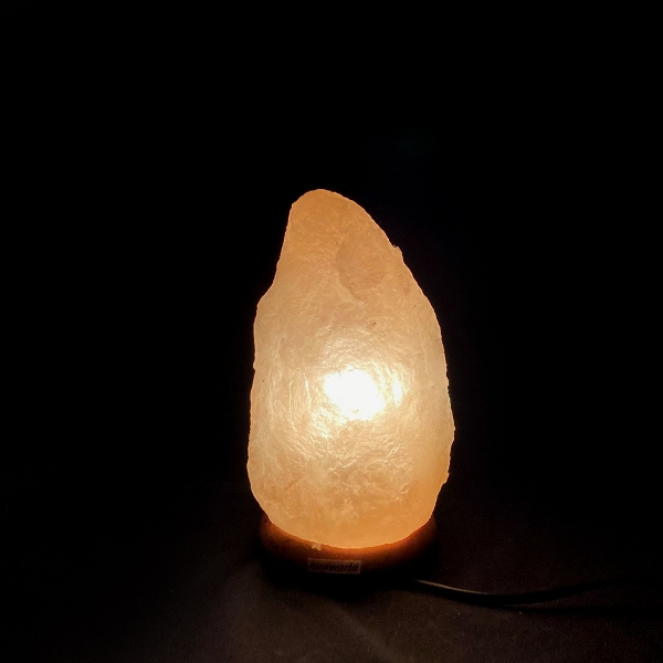 ヒマラヤ岩塩ランプ　洗浄済（90）ピンク岩塩ランプ　ソルトランプ  (限定1)画像