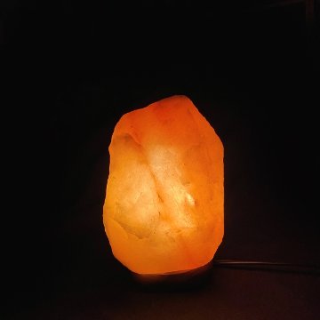 ヒマラヤ岩塩ランプ　洗浄済（92）ピンク岩塩ランプ　ソルトランプ  (限定1)画像