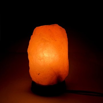ヒマラヤ岩塩ランプ　洗浄済（96）ピンク岩塩ランプ　ソルトランプ  (限定1)画像