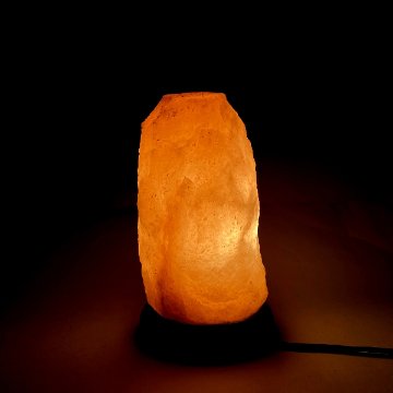 ヒマラヤ岩塩ランプ　洗浄済（96）ピンク岩塩ランプ　ソルトランプ  (限定1)画像