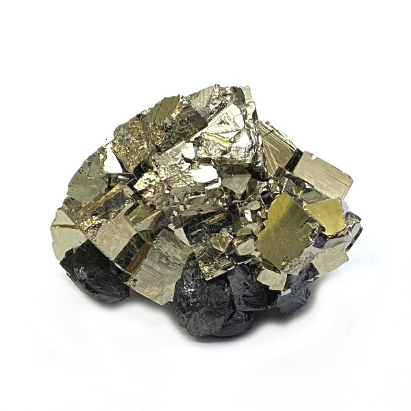 パイライト　黄鉄鉱　スファレライト共生 原石（2108）天然石の画像