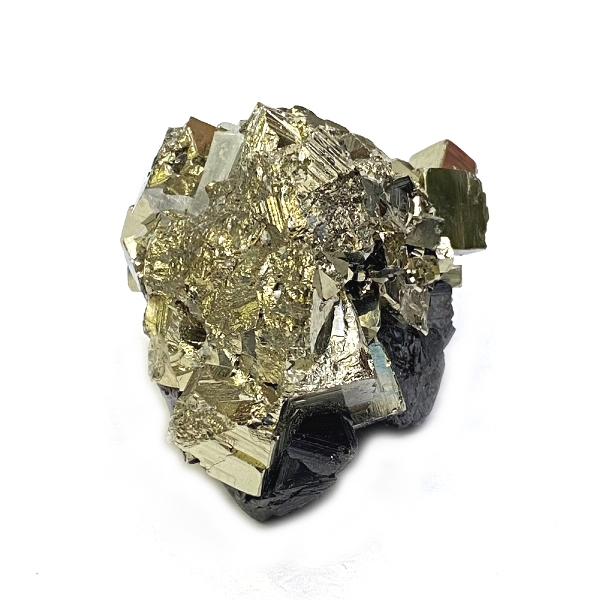 パイライト　黄鉄鉱　スファレライト共生 原石（2108）天然石の画像