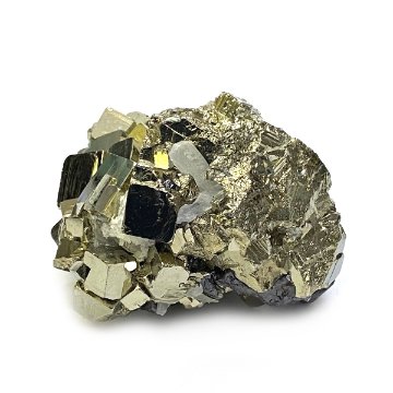 パイライト　黄鉄鉱　スファレライト共生 原石（2108）天然石の画像