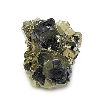 パイライト　黄鉄鉱　スファレライト共生 原石（2108）天然石の画像