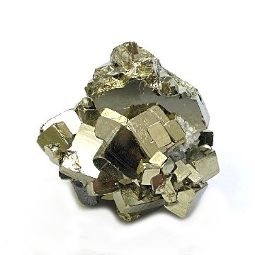 パイライト　黄鉄鉱　スファレライト共生 原石（2108）天然石の画像