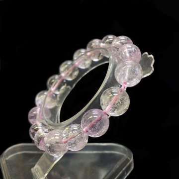 天然石  クンツァイト ブレスレット  (15.5cm) 2022の画像