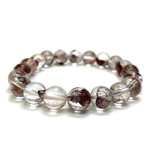 天然石 レッドファントム ブレスレット (16.5cm)  2021の画像