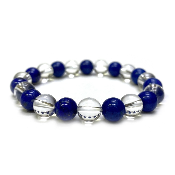 天然石 ラピスラズリ ブレスレット  (16cm) 204の画像