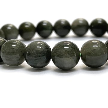 天然石 グリーンルチルクォーツ ブレスレット (15.5cm) 204の画像