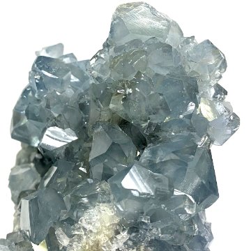 天然石  セレスタイト 天青石 原石 クラスター (241) 鉱物 鉱石 標本 置物 画像