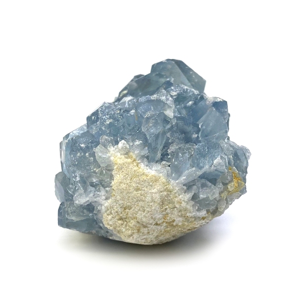 天然石  セレスタイト 天青石 原石 クラスター (243) 鉱物 鉱石 標本 置物 画像