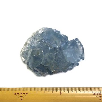 天然石  セレスタイト 天青石 原石 クラスター (244) 鉱物 鉱石 標本 置物 画像