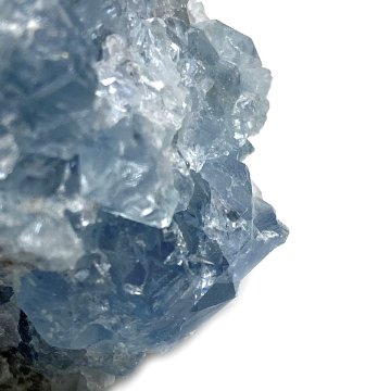 天然石  セレスタイト 天青石 原石 クラスター (250) 鉱物 鉱石 標本 置物 画像