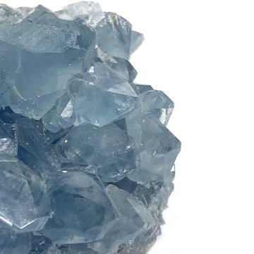 天然石  セレスタイト 天青石 原石 クラスター (251) 鉱物 鉱石 標本 置物 の画像
