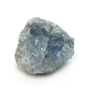 天然石  セレスタイト 天青石 原石 クラスター (253) 鉱物 鉱石 標本 置物 画像