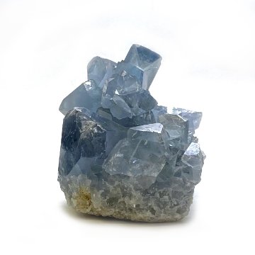 天然石  セレスタイト 天青石 原石 クラスター (254) 鉱物 鉱石 標本 置物 の画像