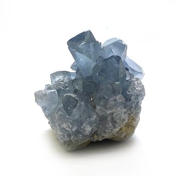天然石  セレスタイト 天青石 原石 クラスター (254) 鉱物 鉱石 標本 置物 の画像
