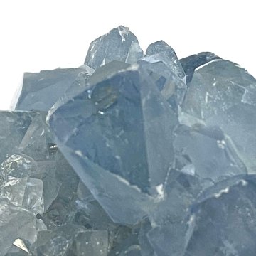 天然石  セレスタイト 天青石 原石 クラスター (254) 鉱物 鉱石 標本 置物 の画像
