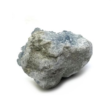 天然石  セレスタイト 天青石 原石 クラスター (259) 鉱物 鉱石 標本 置物 画像