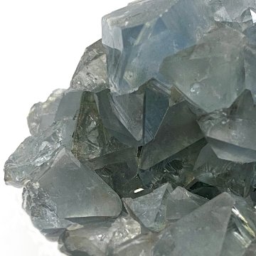 天然石  セレスタイト 天青石 原石 クラスター (260) 鉱物 鉱石 標本 置物 画像