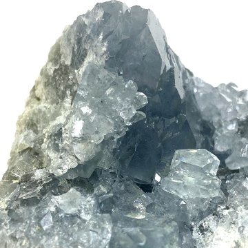 天然石  セレスタイト 天青石 原石 クラスター (262) 鉱物 鉱石 標本 置物 画像