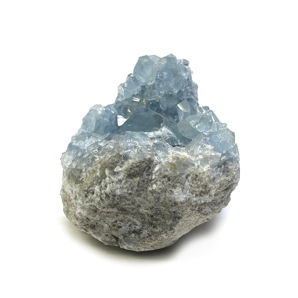 天然石  セレスタイト 天青石 原石 クラスター (263) 鉱物 鉱石 標本 置物 画像