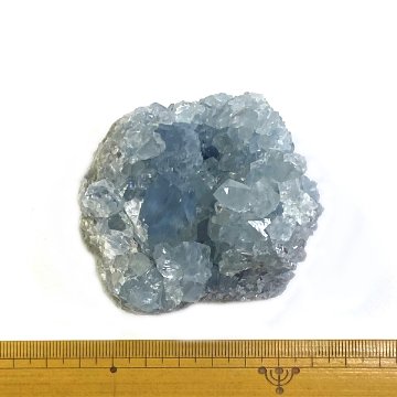 天然石  セレスタイト 天青石 原石 クラスター (263) 鉱物 鉱石 標本 置物 画像