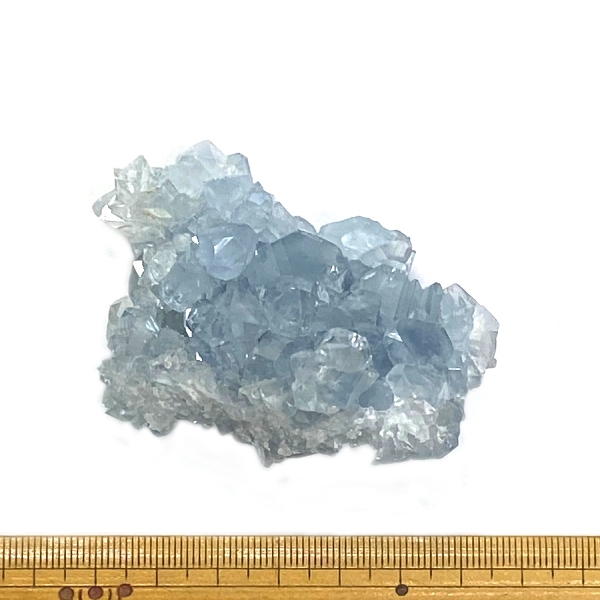 天然石  セレスタイト 天青石 原石 クラスター (265) 鉱物 鉱石 標本 置物 画像