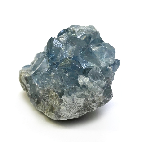 おまけ付き☆天然石 セレスタイト 天青石 原石 クラスター (268) 鉱物 鉱石 標本 置物 の画像