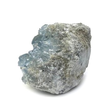 おまけ付き☆天然石 セレスタイト 天青石 原石 クラスター (268) 鉱物 鉱石 標本 置物 の画像