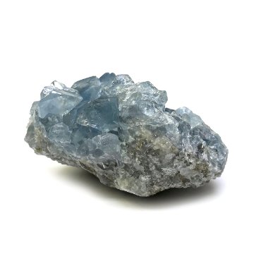 おまけ付き☆天然石 セレスタイト 天青石 原石 クラスター (268) 鉱物 鉱石 標本 置物 の画像