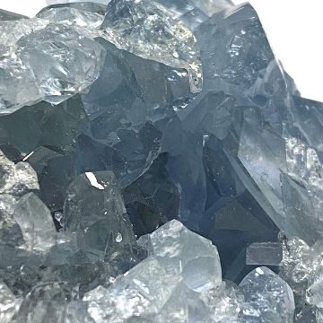 おまけ付き☆天然石 セレスタイト 天青石 原石 クラスター (268) 鉱物 鉱石 標本 置物 の画像