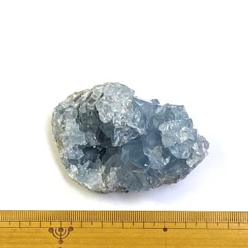 おまけ付き☆天然石 セレスタイト 天青石 原石 クラスター (268) 鉱物 鉱石 標本 置物 の画像