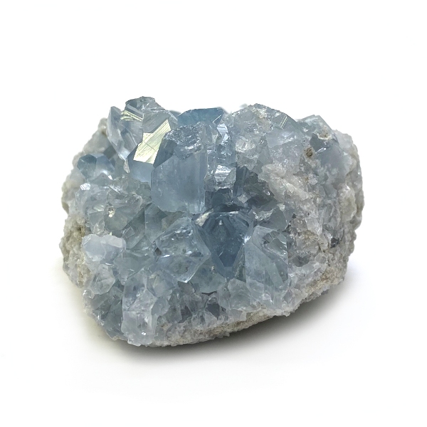天然石  セレスタイト 天青石 原石 クラスター (274) 鉱物 鉱石 標本 置物 画像