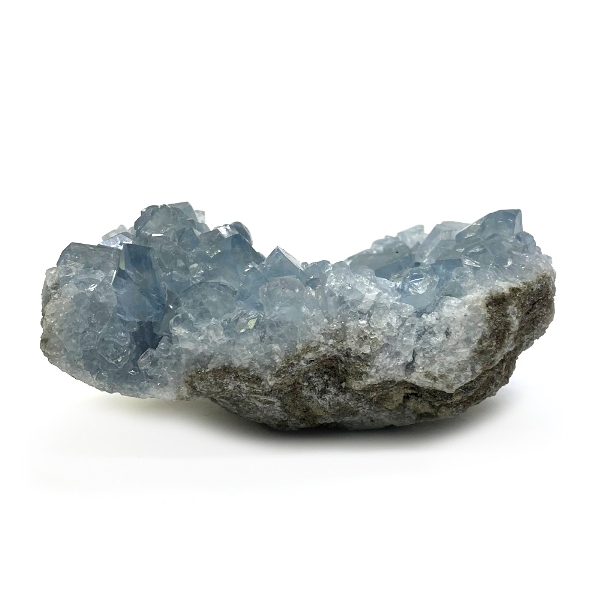 天然石  セレスタイト 天青石 原石 クラスター (277) 鉱物 鉱石 標本 置物 画像