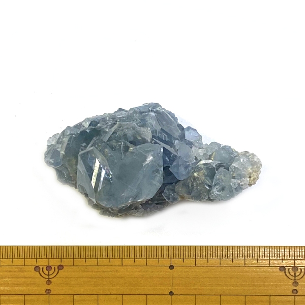 おまけ付き☆天然石 セレスタイト 天青石 原石 クラスター (278) 鉱物 鉱石 標本 置物 の画像