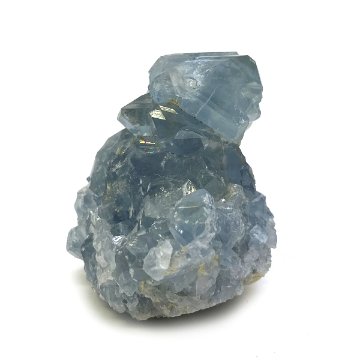 おまけ付き☆天然石 セレスタイト 天青石 原石 クラスター (278) 鉱物 鉱石 標本 置物 の画像