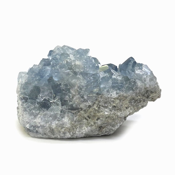天然石  セレスタイト 天青石 原石 クラスター (279) 鉱物 鉱石 標本 置物 画像