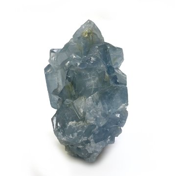 天然石  セレスタイト 天青石 原石 クラスター (280) 鉱物 鉱石 標本 置物 画像
