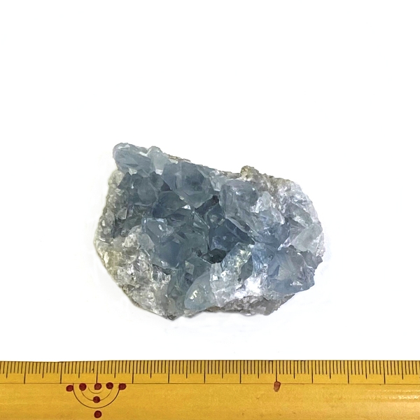 天然石  セレスタイト 天青石 原石 クラスター (284) 鉱物 鉱石 標本 置物 画像