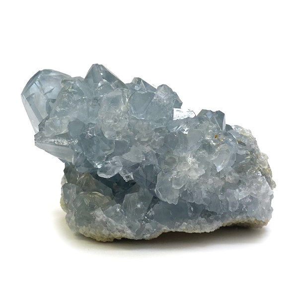 天然石  セレスタイト 天青石 原石 クラスター (285) 鉱物 鉱石 標本 置物 画像