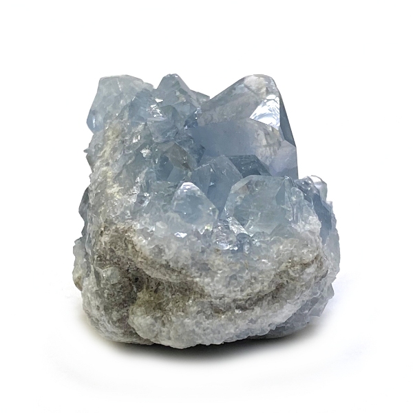 天然石  セレスタイト 天青石 原石 クラスター (288) 鉱物 鉱石 標本 置物 画像