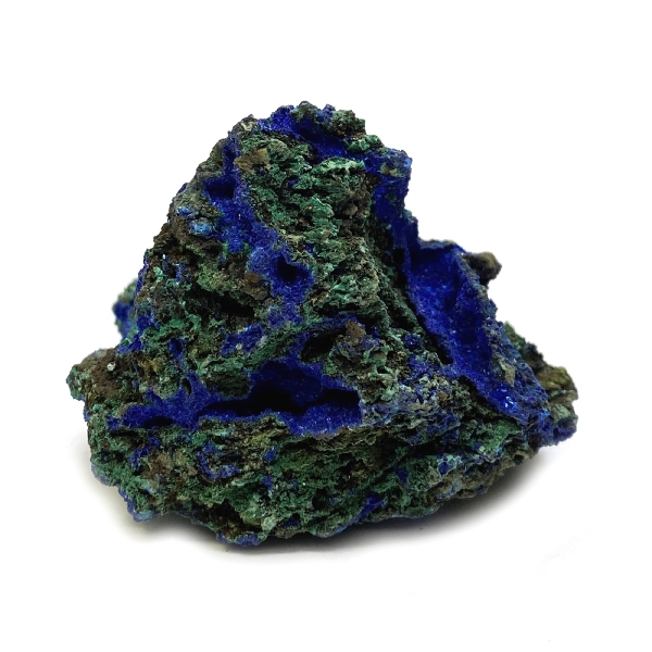 天然石  アズロマラカイト （アズライトマラカイト）藍銅鉱 原石  (221) 鉱物 鉱石 標本 置物 画像