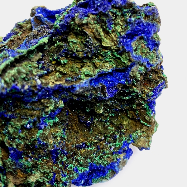 天然石  アズロマラカイト （アズライトマラカイト）藍銅鉱 原石  (221) 鉱物 鉱石 標本 置物 画像