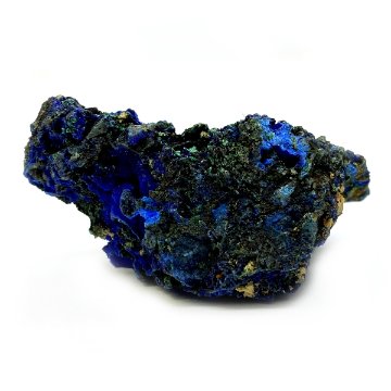天然石  アズロマラカイト （アズライトマラカイト）藍銅鉱 原石  (224) 鉱物 鉱石 標本 置物 画像