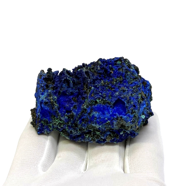 天然石  アズロマラカイト （アズライトマラカイト）藍銅鉱 原石  (225) 鉱物 鉱石 標本 置物 画像