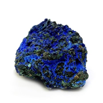 天然石  アズロマラカイト （アズライトマラカイト）藍銅鉱 原石  (225) 鉱物 鉱石 標本 置物 画像