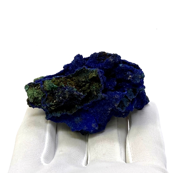 天然石  アズロマラカイト （アズライトマラカイト）藍銅鉱 原石  (226) 鉱物 鉱石 標本 置物 画像