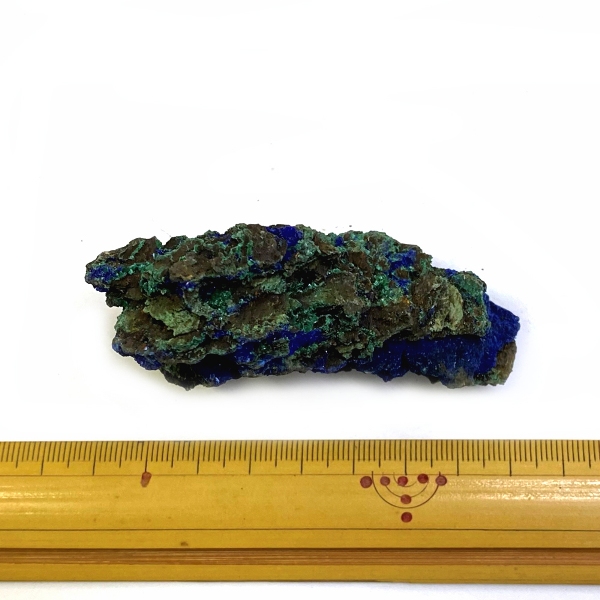 天然石  アズロマラカイト （アズライトマラカイト）藍銅鉱 原石  (228) 鉱物 鉱石 標本 置物 画像