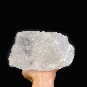 希少！ヒマラヤ岩塩 クリスタルソルト  塊り(洗浄済) 143　クリスタル岩塩の画像